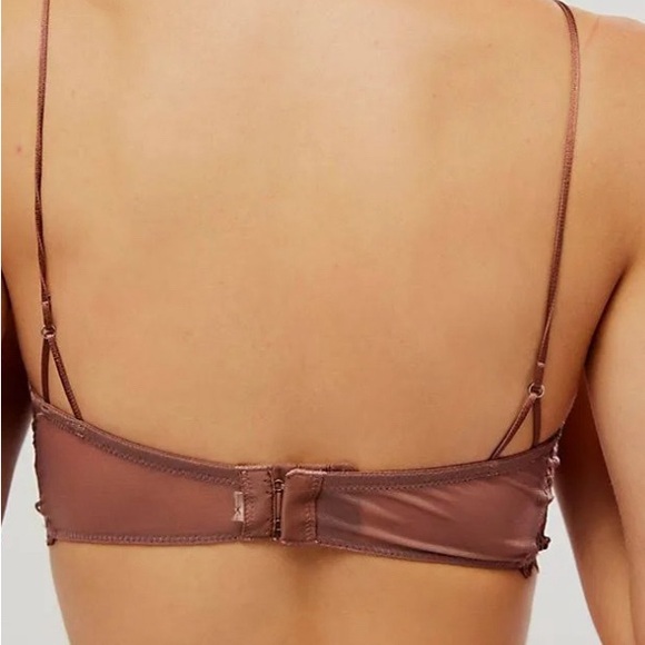 Free People intimately All Yours Bra Hickory - Picture 4 of 5